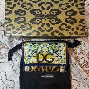 Dolce & Gabbana Leo & Maiolica Compact Wallet